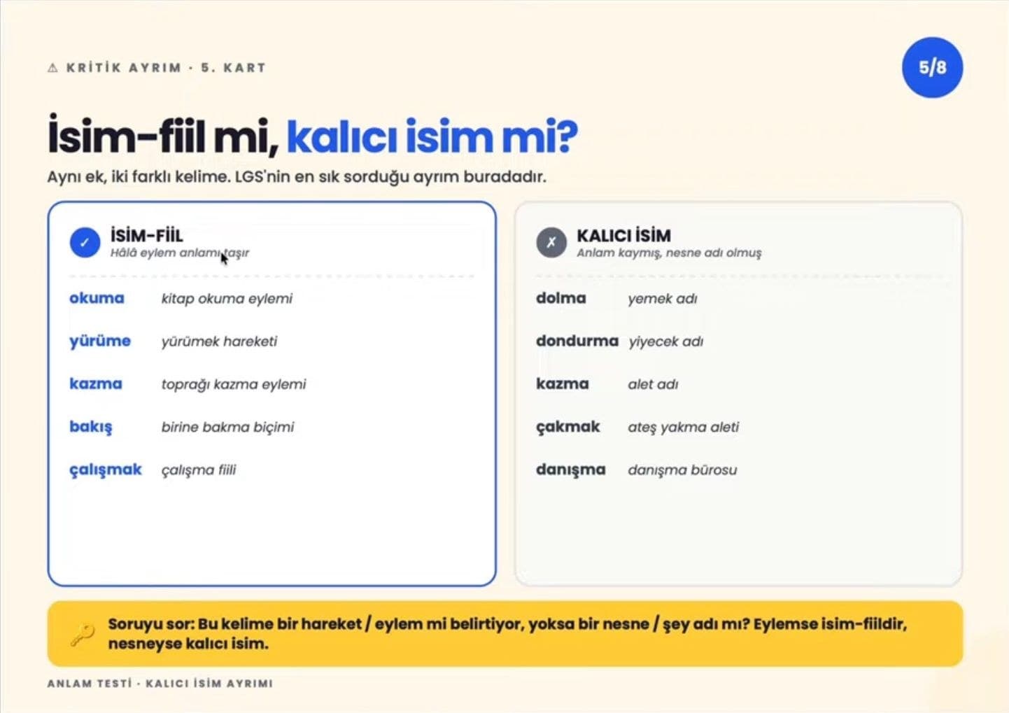 Ders kartı 4/8
